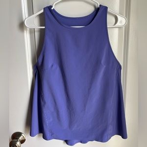 Lululemon Lightweight Stretch Running Tank | Size 8 | Charged Indigo